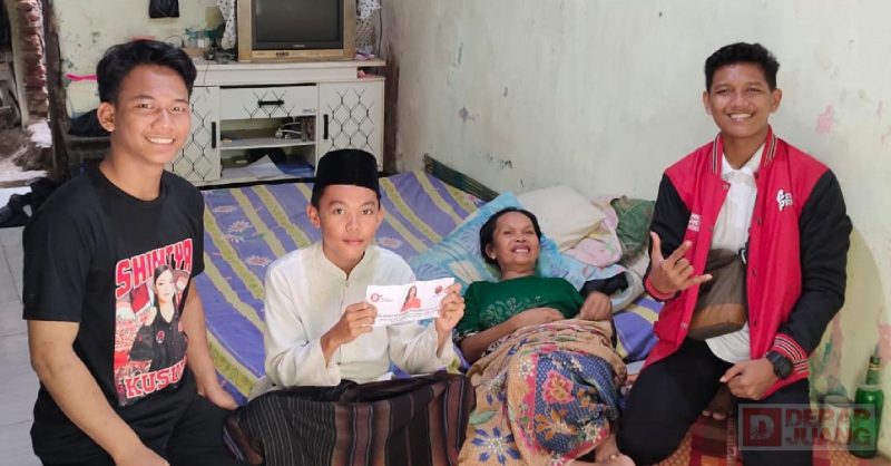 Bantu Warga Yang Sakit, Shintya Sandra Kusuma Salurkan Bantuan