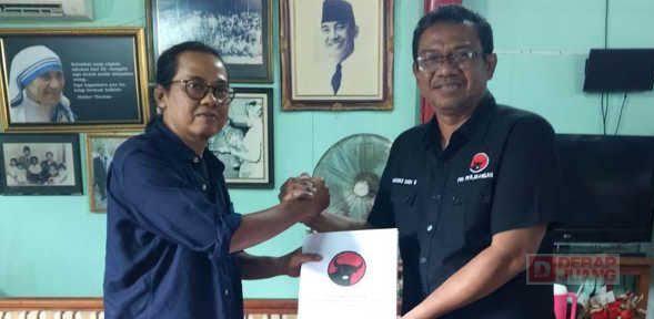 Aktivis 1998, Ibnu Kurniawan Mendaftar Sebagai Bakal Calon Wakil Wali Kota Solo 2024