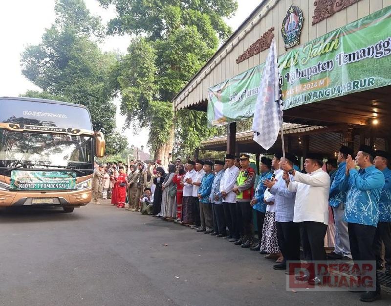 Yunianto Lepas Keberangkatan Calon Jamaah Haji Temanggung