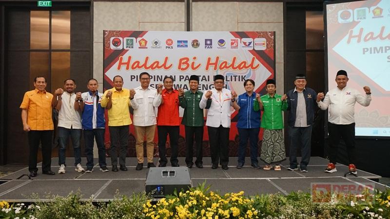 Halal Bi Halal Pimpinan Parpol se-Jateng: Tidak Ada Keputusan Politik, Hanya Kongkow-kongkow