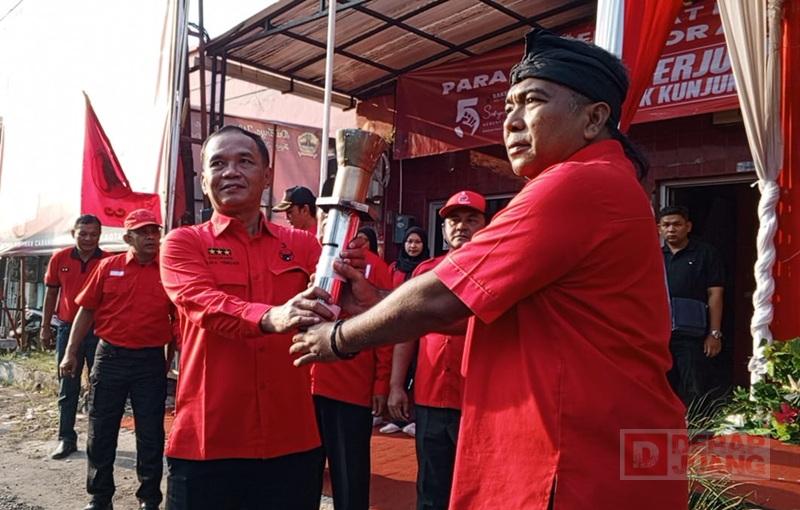 Upacara Pelepasan Obor Api Perjuangan dari Bumi Bahari, Mas Uyip: Terimakasih, Selamat&nbsp;Berjuang