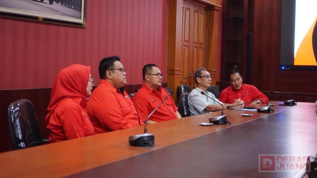 Bakal Cabup dan Cawabup Sragen Hadiri Fit and Proper Test di DPD PDI Perjuangan&nbsp;Jateng