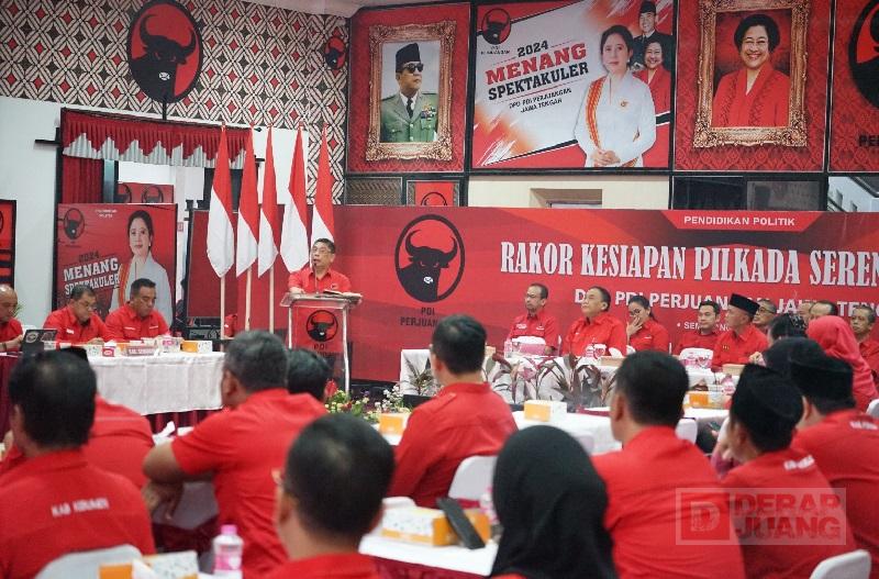 Menuju Pilkada di Jateng, Kader Banteng Koordinasikan Langkah&nbsp;Politik