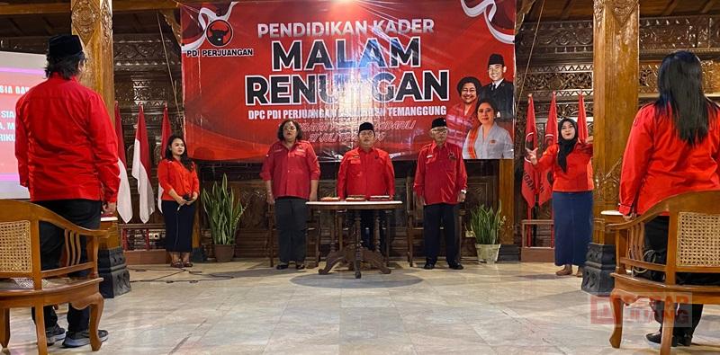 Kader Banteng Temanggung Gelar Malam Renungan Peristiwa Kudatuli