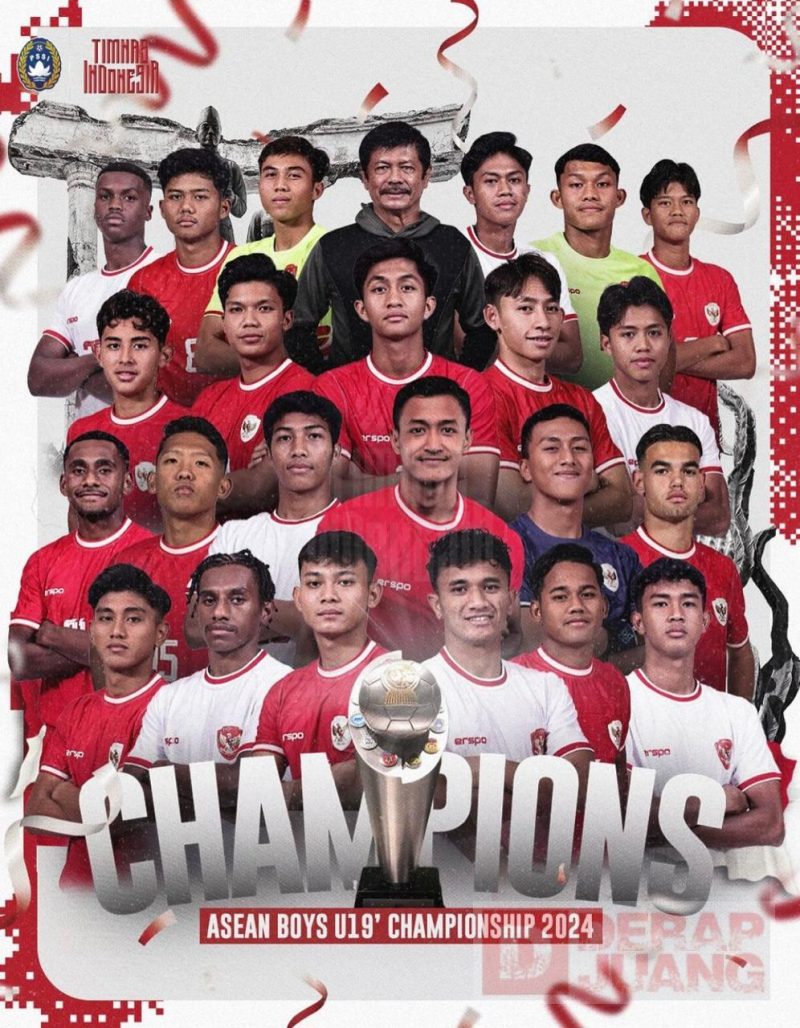 Juara! Timnas Indonesia Taklukan Thailand pada Final AFF U-19 2024
