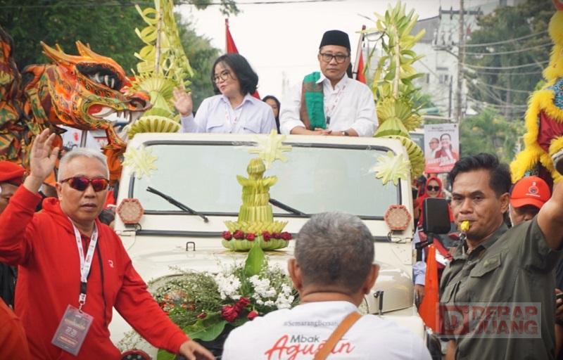 Mbak Agustin-Iswar Resmi Ikut Berlaga di Kota&nbsp;Semarang