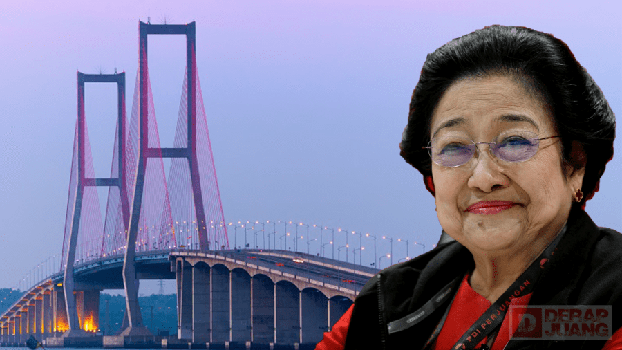 Hari Ini, 21 Tahun Lalu Megawati Lakukan Pemancangan Tiang Pertama Jembatan&nbsp;Suramadu