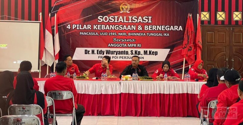 Edy Wuryanto Gelar Sosialisasi Empat Pilar Kebangsaan