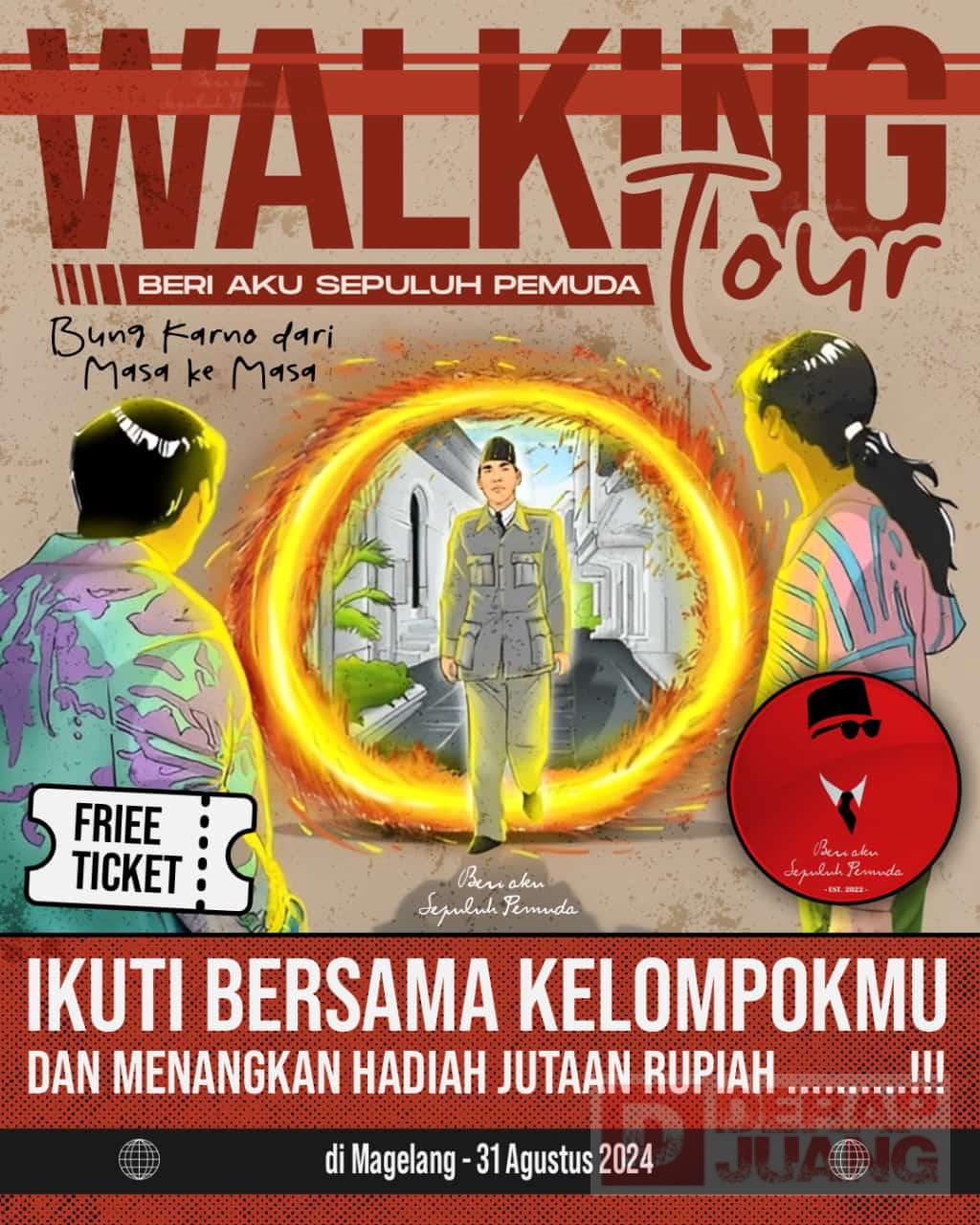 BASP Gelar Kegiatan Bertajuk ‘Jelajah Jejak Bung Karno’, Gratis!